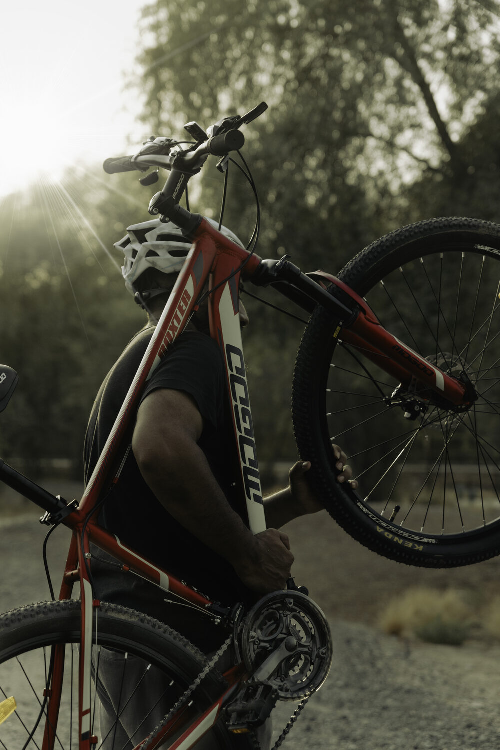 Cycling lifestyle photography