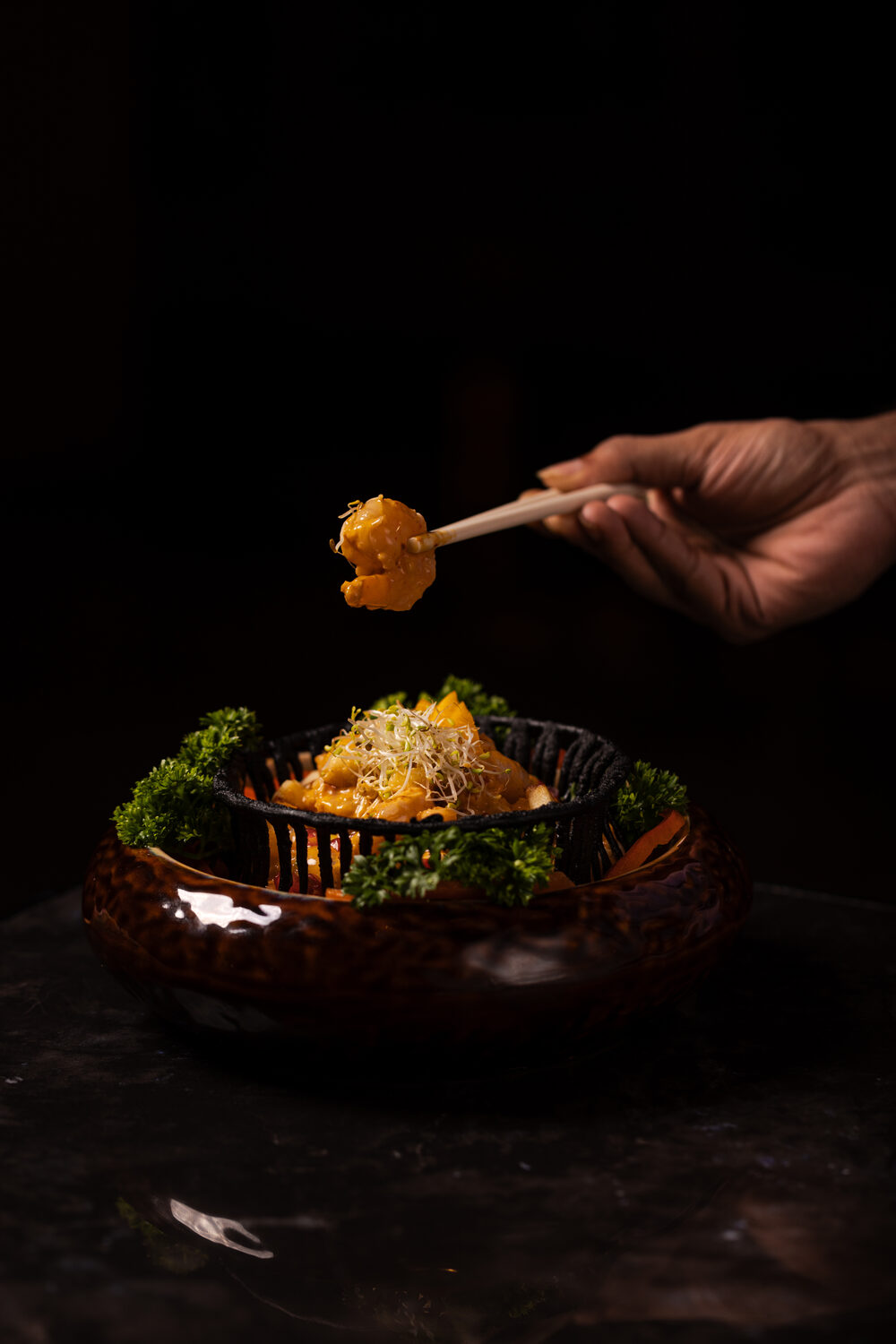 Food photography for restaurants