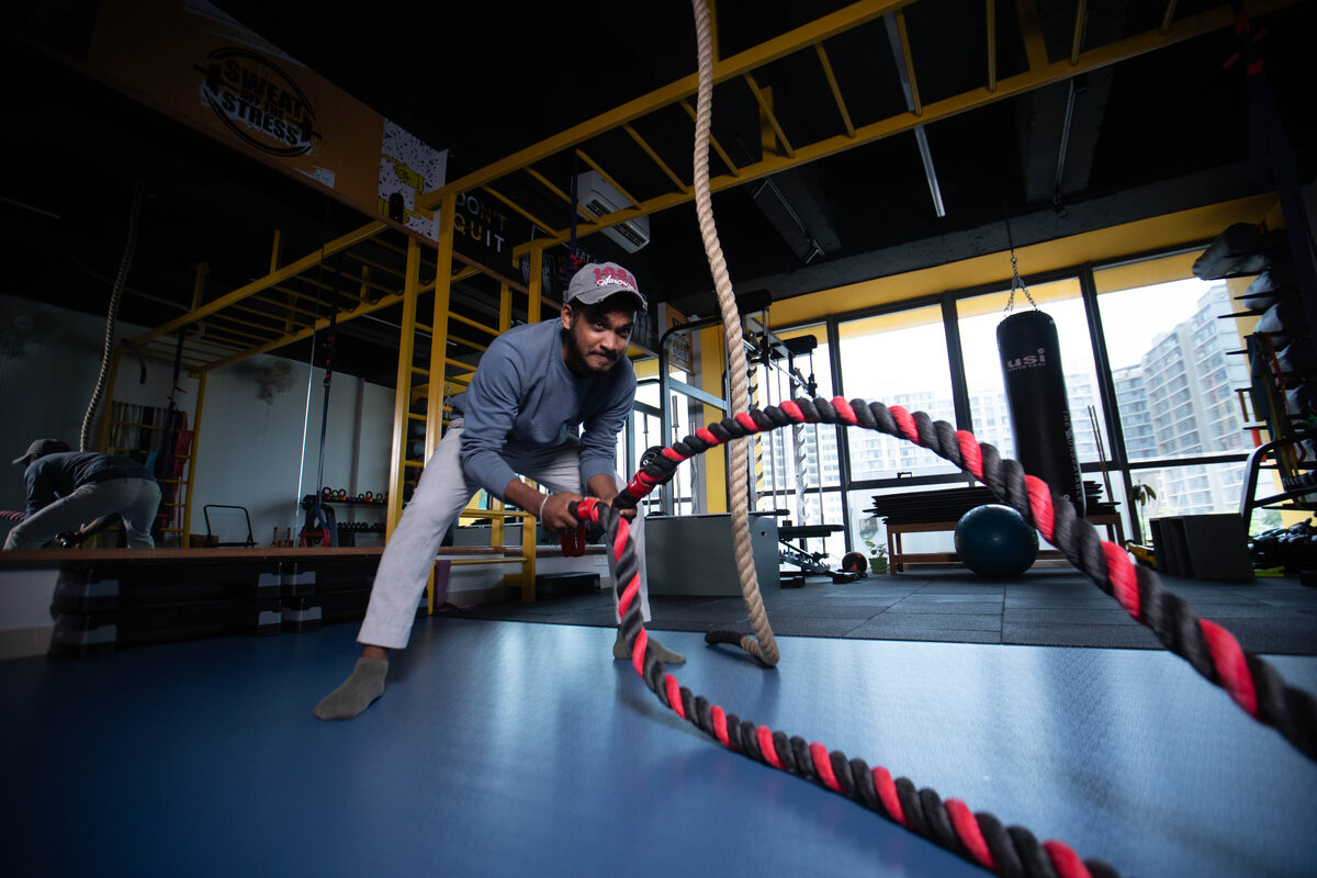 Fitness and gym photography