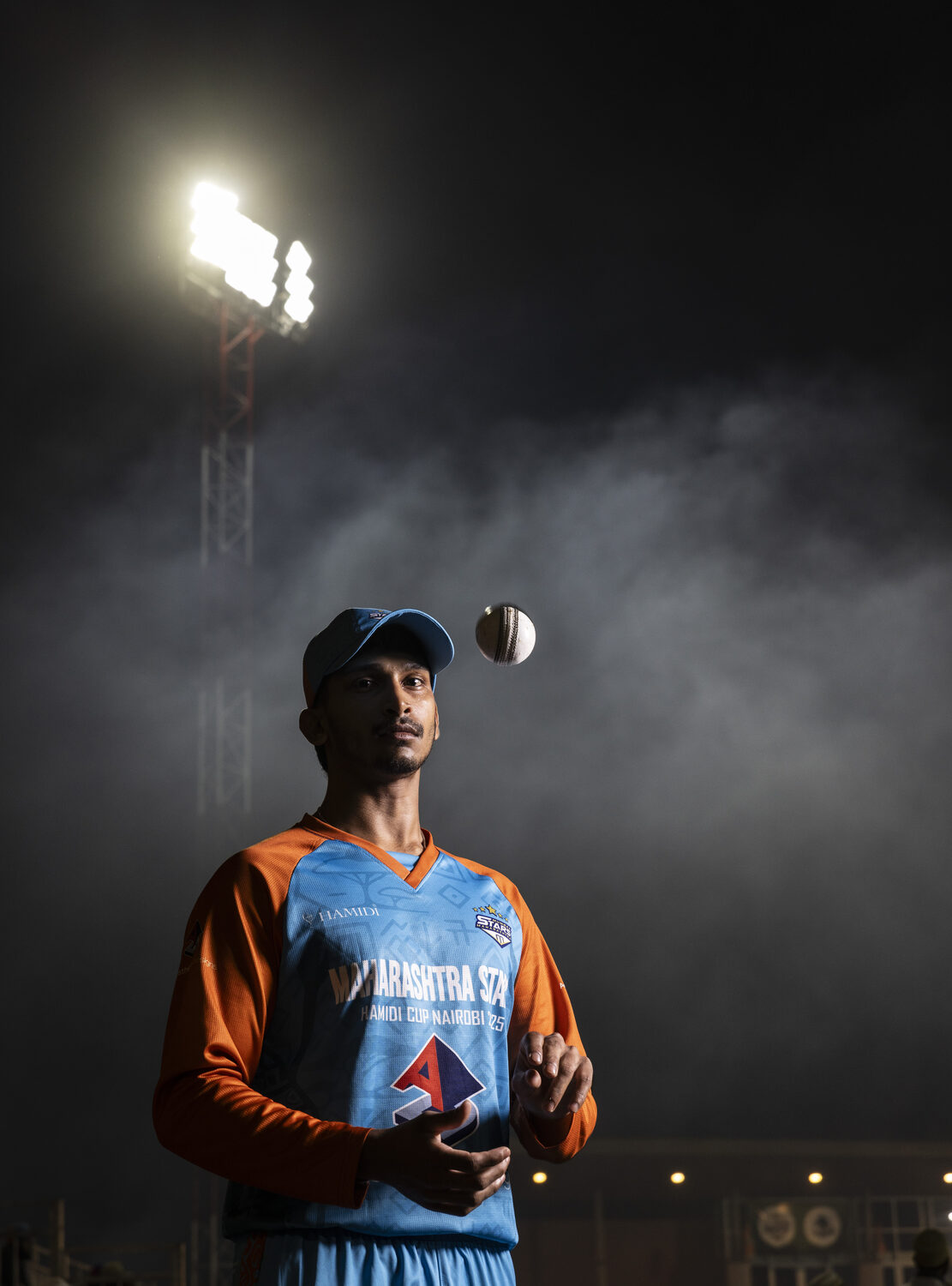 Cricket photography under floodlights at VPL